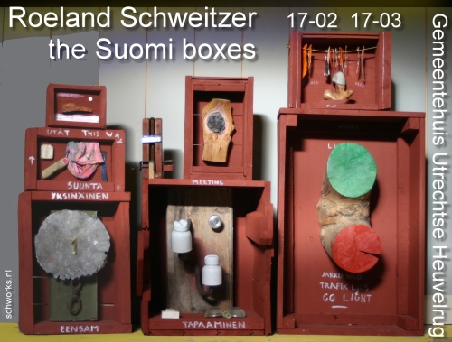 The suomi boxes, kunstproject Roeland Schweitzer